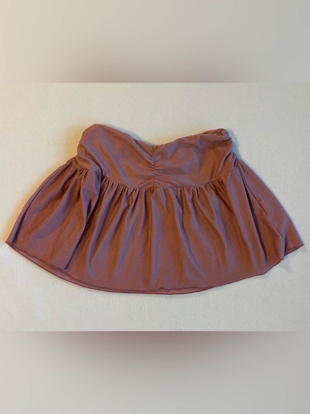 Pink sparkly mini skirt - size M